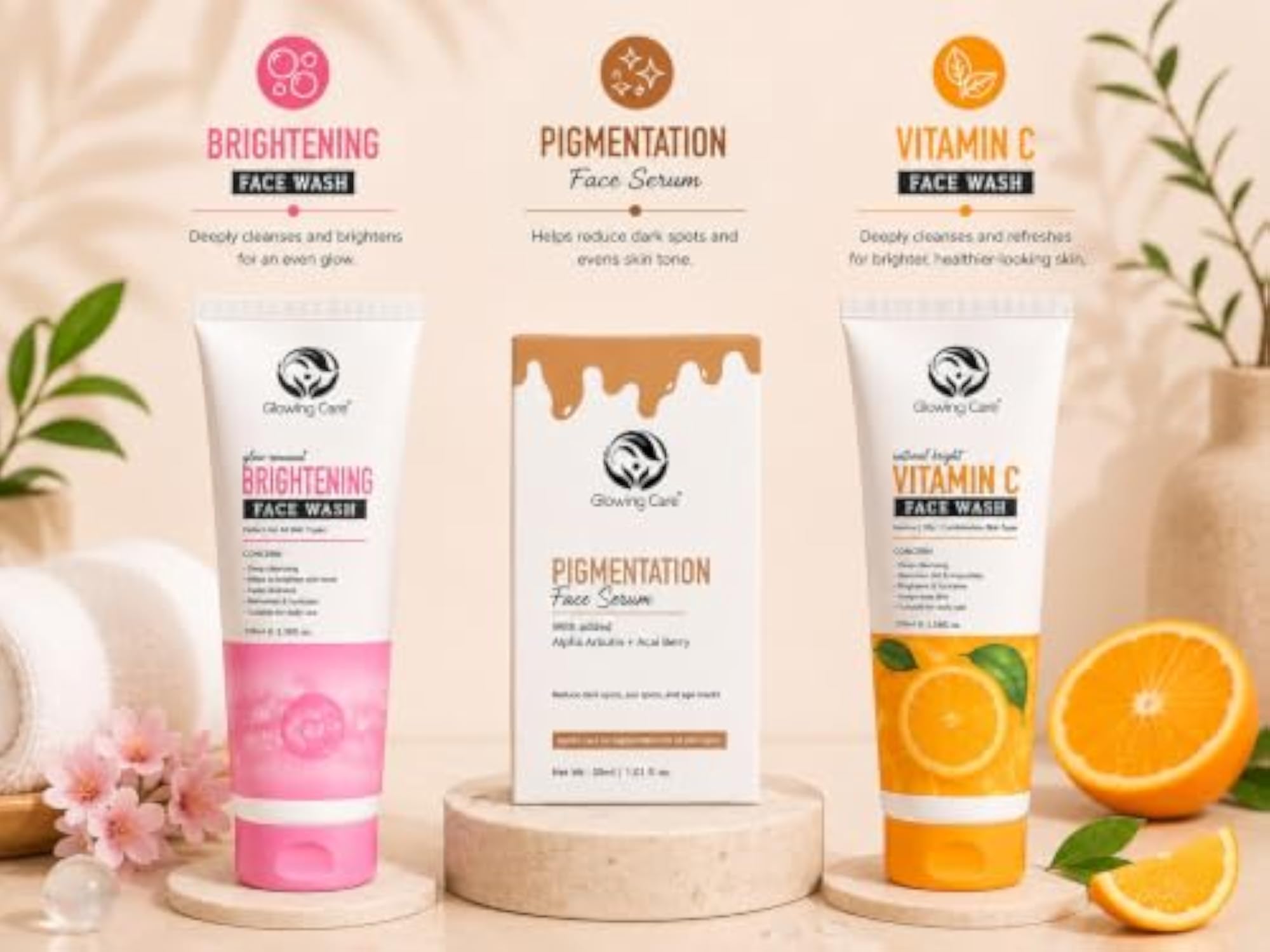 Skincare Kit for Women & Men, Daily Skin Combo Set